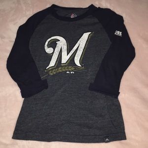 Girls Milwaukee Brewers Shirt